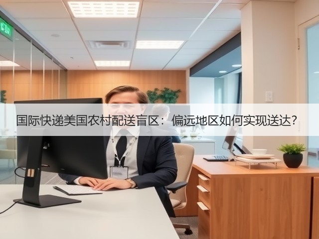国际快递美国农村配送盲区：偏远地区如何实现送达？(图1)