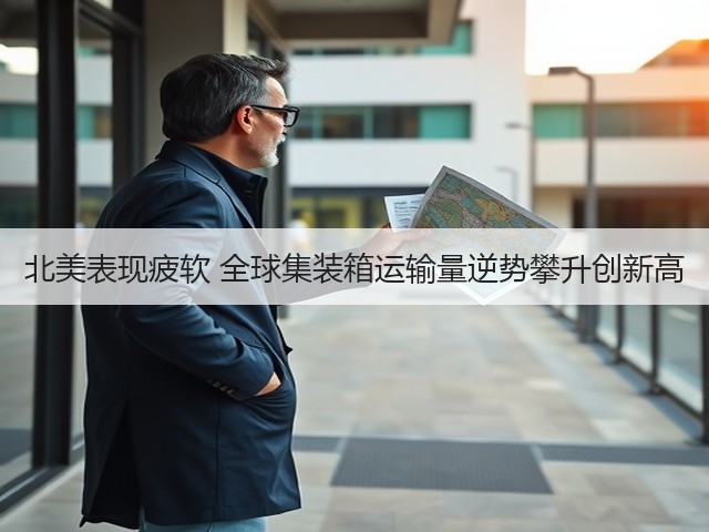 北美表现疲软 全球集装箱运输量逆势攀升创新高(图2) 北美表现疲软 全球集装箱运输量逆势攀升创新高(图2)