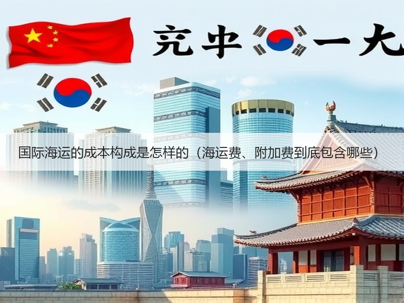 国际海运的成本构成是怎样的（海运费、附加费到底包含哪些）