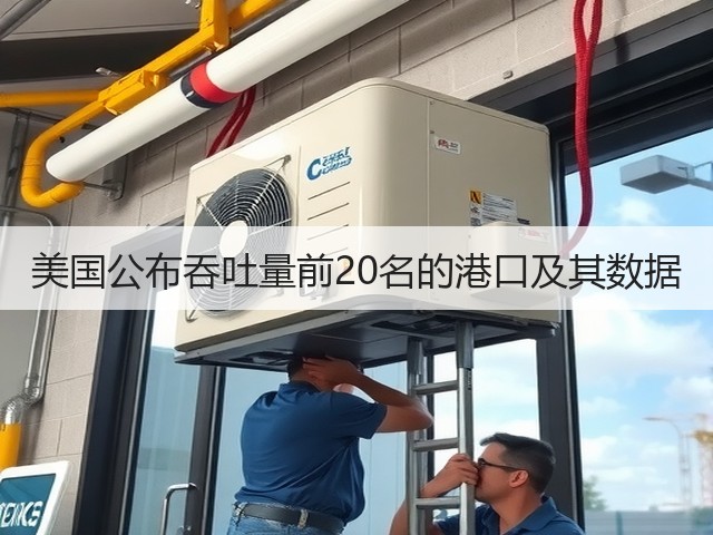 美国公布吞吐量前20名的港口及其数据(图1) 美国公布吞吐量前20名的港口及其数据(图1)