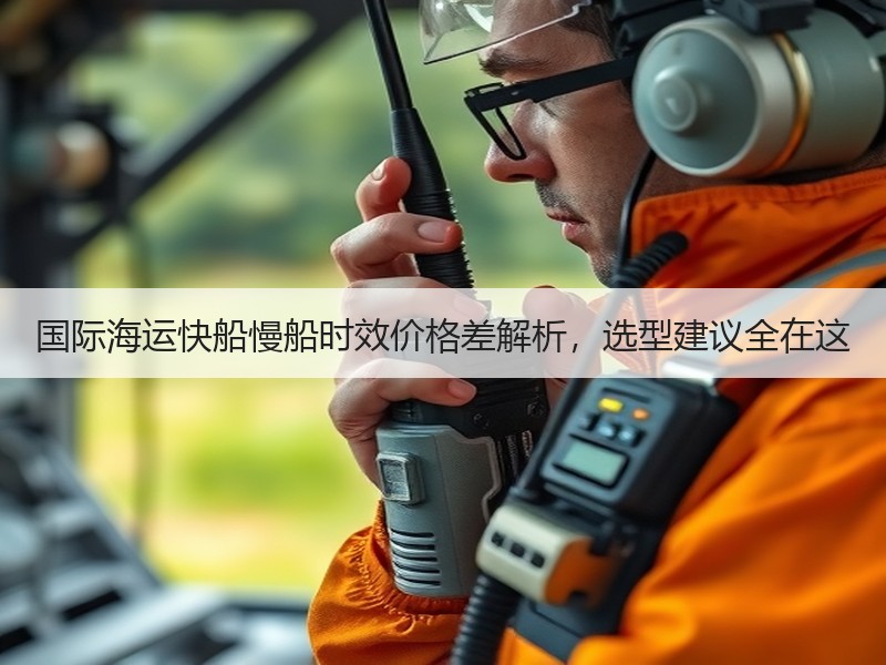 国际海运快船慢船时效价格差解析,选型建议全在这 国际海运快船慢船时效价格差解析,选型建议全在这