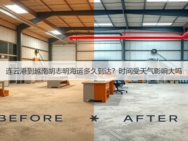 连云港到越南胡志明海运多久到达?时间受天气影响大吗(图1) 连云港到越南胡志明海运多久到达?时间受天气影响大吗(图1)