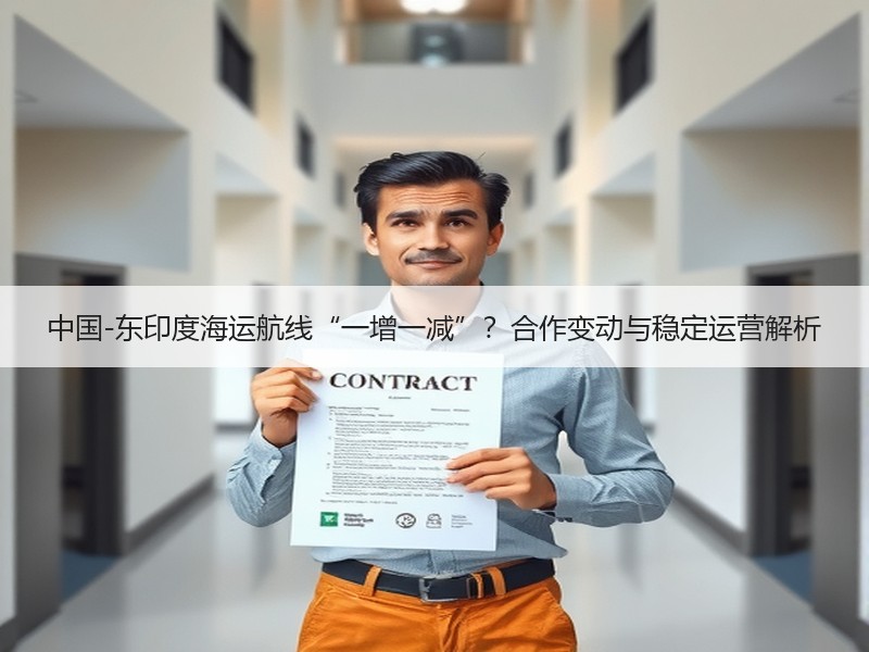中国-东印度海运航线“一增一减”?合作变动与稳定运营解析 中国-东印度海运航线“一增一减”?合作变动与稳定运营解析