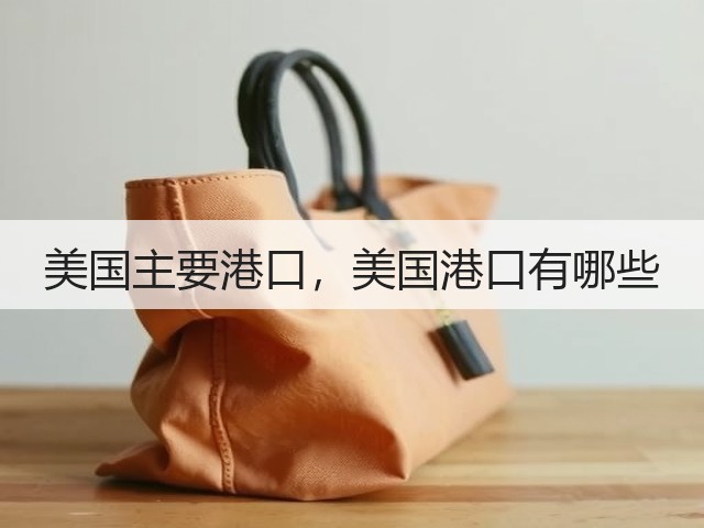 美国主要港口，美国港口有哪些(图1)