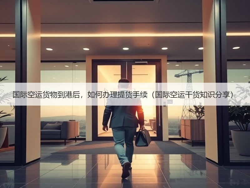 国际空运货物到港后，如何办理提货手续（国际空运干货知识分享）