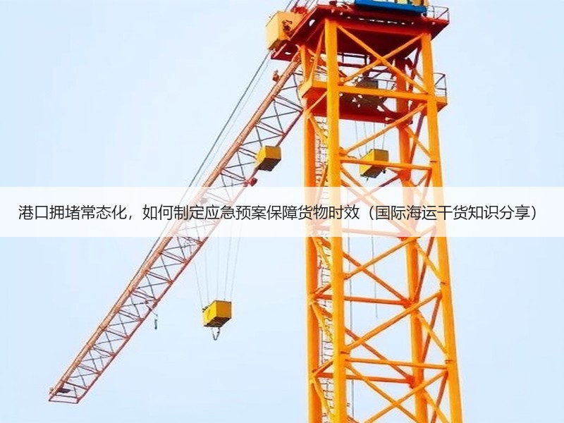 港口拥堵常态化，如何制定应急预案保障货物时效（国际海运干货知识分享）