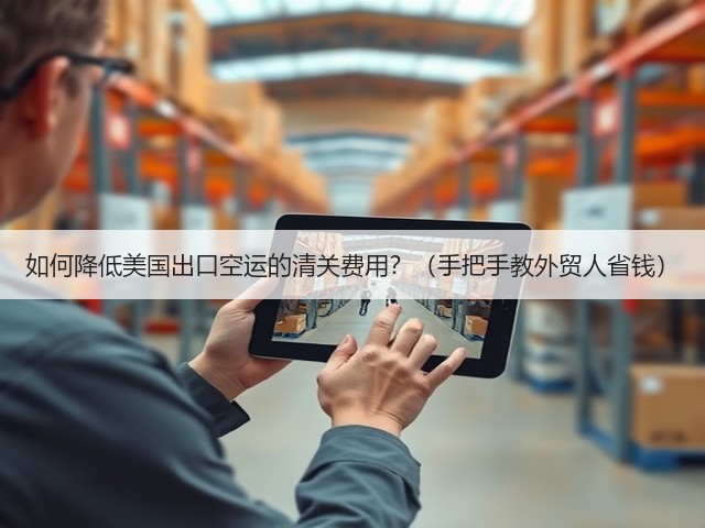 如何降低美国出口空运的清关费用?(手把手教外贸人省钱)(图3) 如何降低美国出口空运的清关费用?(手把手教外贸人省钱)(图3)