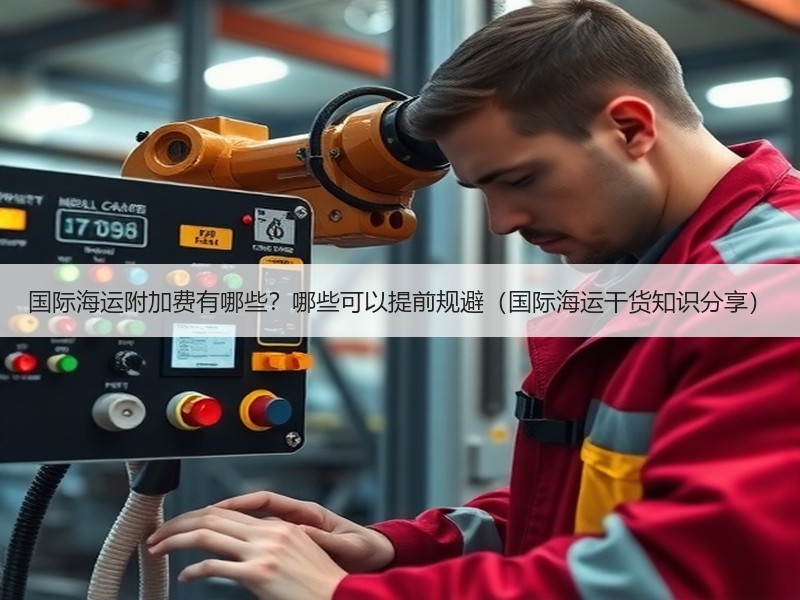国际海运附加费有哪些？哪些可以提前规避（国际海运干货知识分享）
