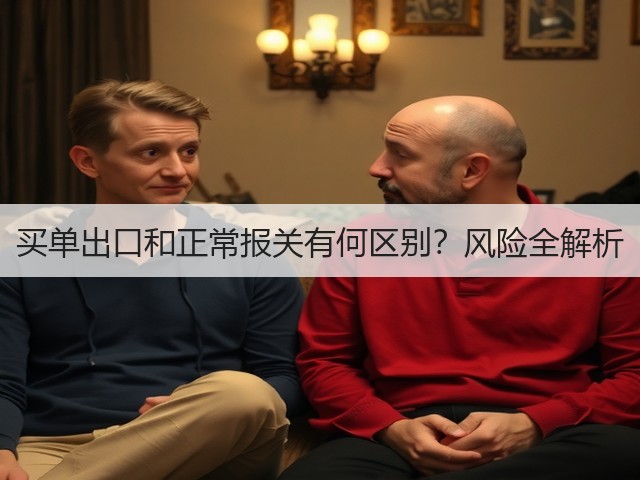 买单出口和正常报关有何区别？风险全解析(图3)