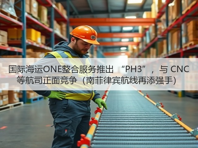 国际海运ONE整合服务推出 “PH3”，与 CNC 等航司正面竞争（南菲律宾航线再添强手）(图3)