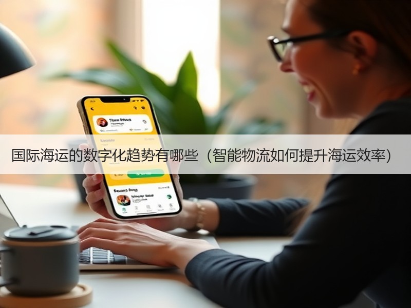国际海运的数字化趋势有哪些（智能物流如何提升海运效率）