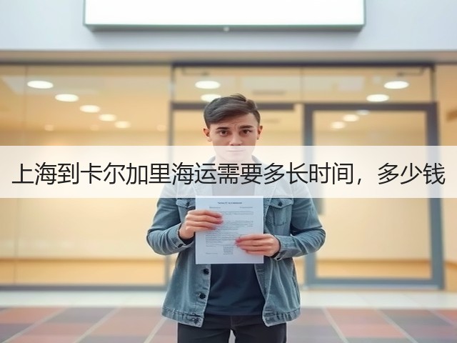 上海到卡尔加里海运需要多长时间，多少钱(图1)