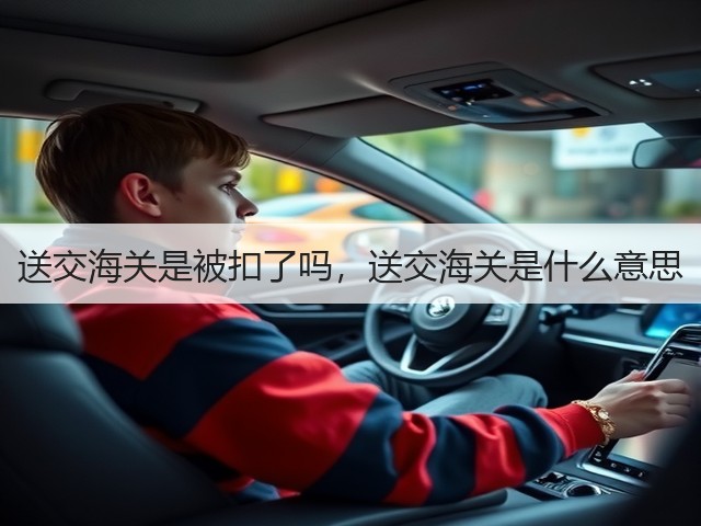 送交海关是被扣了吗,送交海关是什么意思(图2) 送交海关是被扣了吗,送交海关是什么意思(图2)