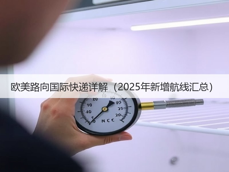 欧美路向国际快递详解（2025年新增航线汇总）