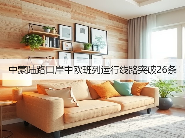 中蒙陆路口岸中欧班列运行线路突破26条(图2)
