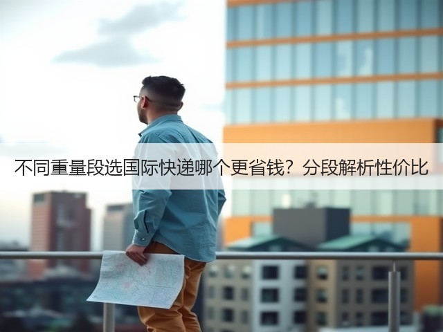 不同重量段选国际快递哪个更省钱？分段解析性价比(图1)