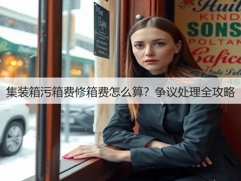 集装箱污箱费修箱费怎么算？争议处理全攻略