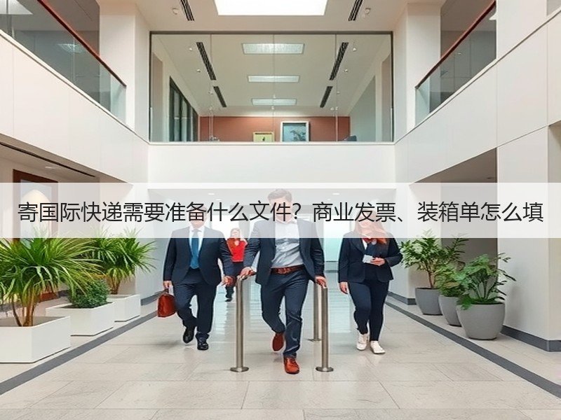 寄国际快递需要准备什么文件?商业发票、装箱单怎么填 寄国际快递需要准备什么文件?商业发票、装箱单怎么填