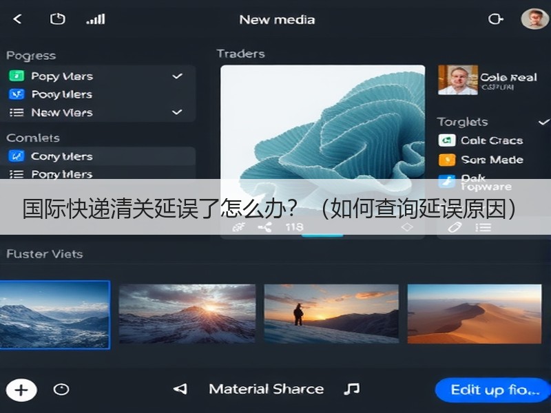 国际快递清关延误了怎么办?(如何查询延误原因) 国际快递清关延误了怎么办?(如何查询延误原因)