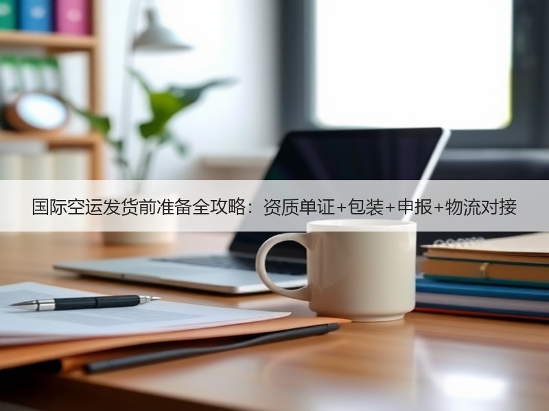 国际空运发货前准备全攻略：资质单证+包装+申报+物流对接