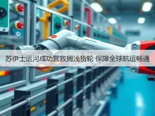 苏伊士运河成功营救搁浅货轮 保障全球航运畅通(图3) 苏伊士运河成功营救搁浅货轮 保障全球航运畅通(图3)