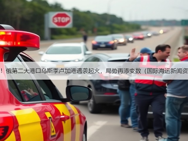 突发！俄第二大港口乌斯季卢加港遇袭起火，局势再添变数（国际海运新闻资讯）(图1)