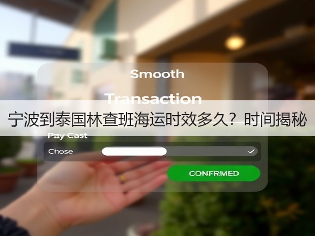 宁波到泰国林查班海运时效多久?时间揭秘(图3) 宁波到泰国林查班海运时效多久?时间揭秘(图3)