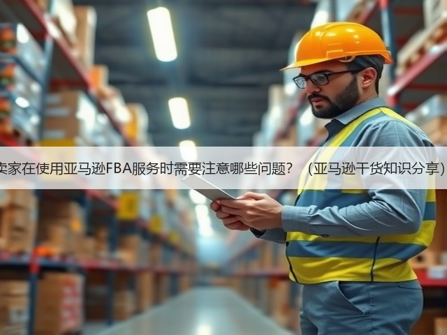 卖家在使用亚马逊FBA服务时需要注意哪些问题？（亚马逊干货知识分享）(图3)