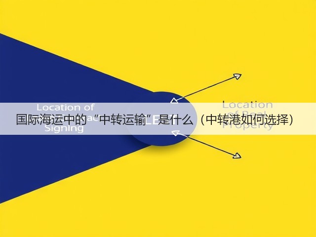 国际海运中的“中转运输”是什么(中转港如何选择)(图1) 国际海运中的“中转运输”是什么(中转港如何选择)(图1)