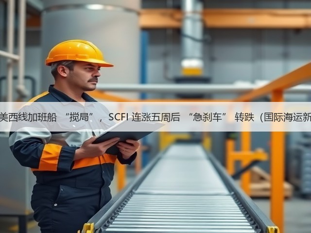 国际海运美西线加班船 “搅局”,SCFI 连涨五周后 “急刹车” 转跌(国际海运新闻资讯)(图1) 国际海运美西线加班船 “搅局”,SCFI 连涨五周后 “急刹车” 转跌(国际海运新闻资讯)(图1)