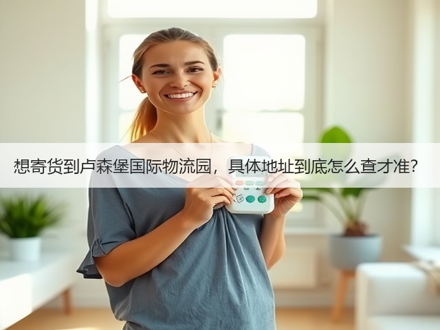 想寄货到卢森堡国际物流园，具体地址到底怎么查才准？(图1)