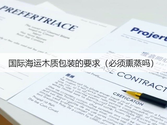 国际海运木质包装的要求(必须熏蒸吗)(图2) 国际海运木质包装的要求(必须熏蒸吗)(图2)