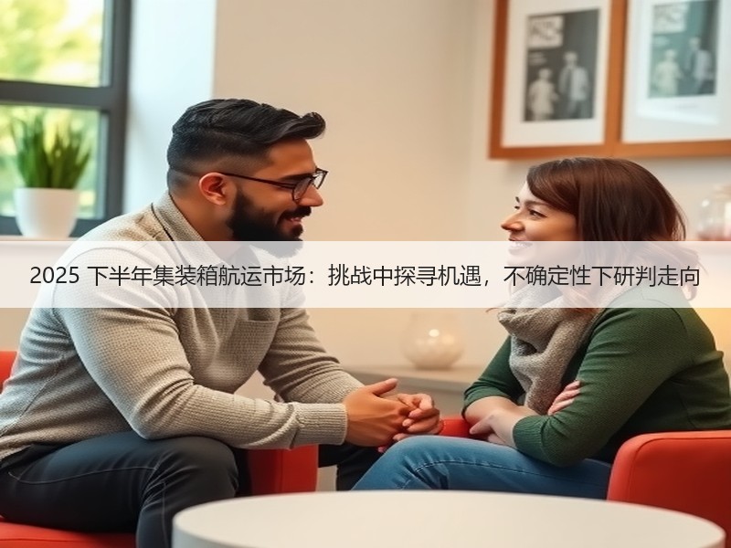 2025 下半年集装箱航运市场:挑战中探寻机遇,不确定性下研判走向 2025 下半年集装箱航运市场:挑战中探寻机遇,不确定性下研判走向