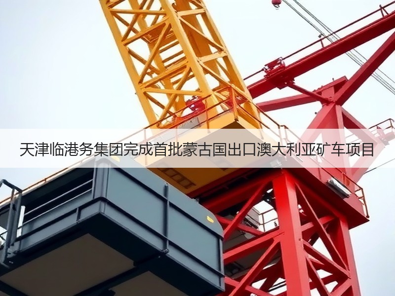 天津临港务集团完成首批蒙古国出口澳大利亚矿车项目