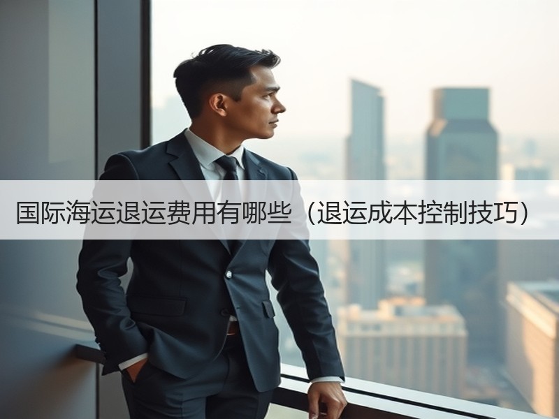 国际海运退运费用有哪些（退运成本控制技巧）