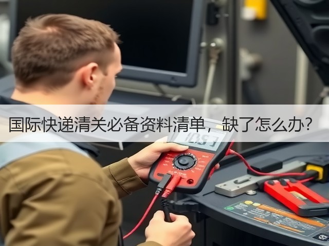 国际快递清关必备资料清单，缺了怎么办？(图3)