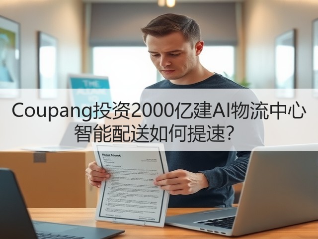 Coupang投资2000亿建AI物流中心 智能配送如何提速?(图3) Coupang投资2000亿建AI物流中心 智能配送如何提速?(图3)