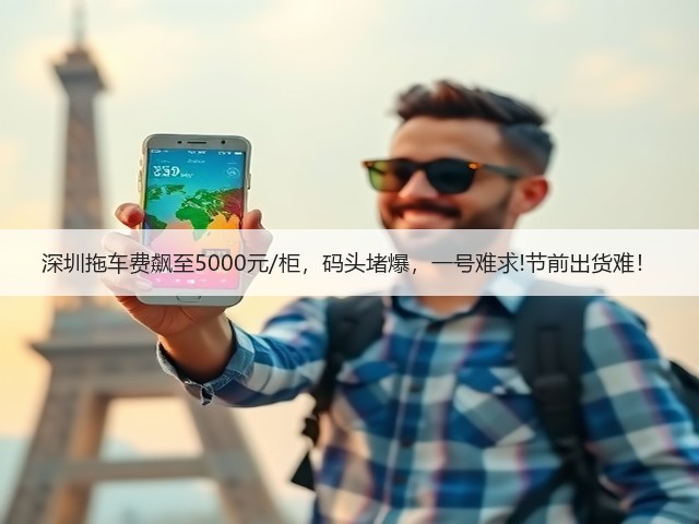 深圳拖车费飙至5000元/柜,码头堵爆,一号难求!节前出货难!(图3) 深圳拖车费飙至5000元/柜,码头堵爆,一号难求!节前出货难!(图3)