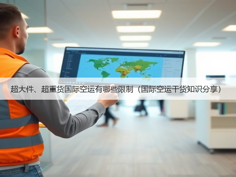 超大件、超重货国际空运有哪些限制（国际空运干货知识分享）
