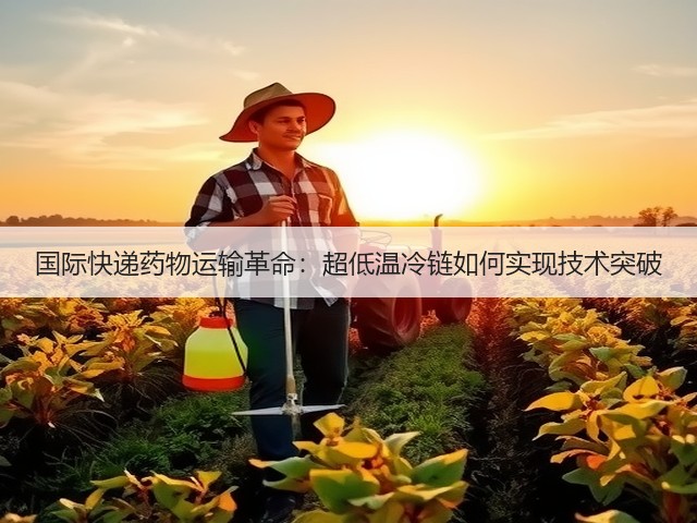 国际快递药物运输革命:超低温冷链如何实现技术突破(图1) 国际快递药物运输革命:超低温冷链如何实现技术突破(图1)
