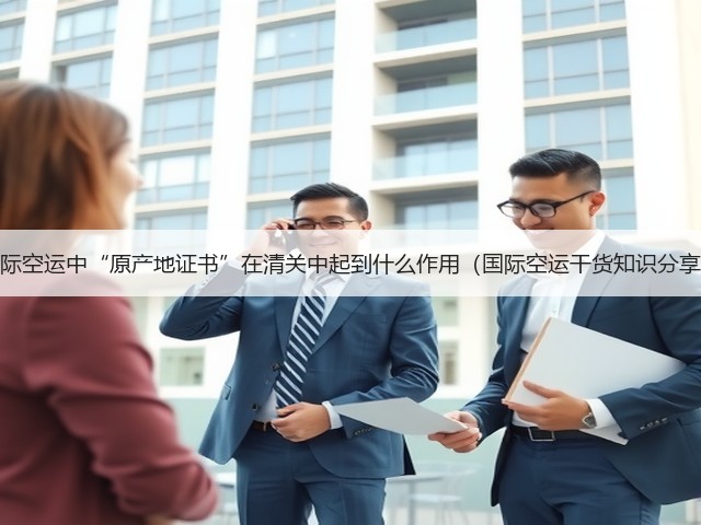 国际空运中“原产地证书”在清关中起到什么作用(国际空运干货知识分享)(图1) 国际空运中“原产地证书”在清关中起到什么作用(国际空运干货知识分享)(图1)