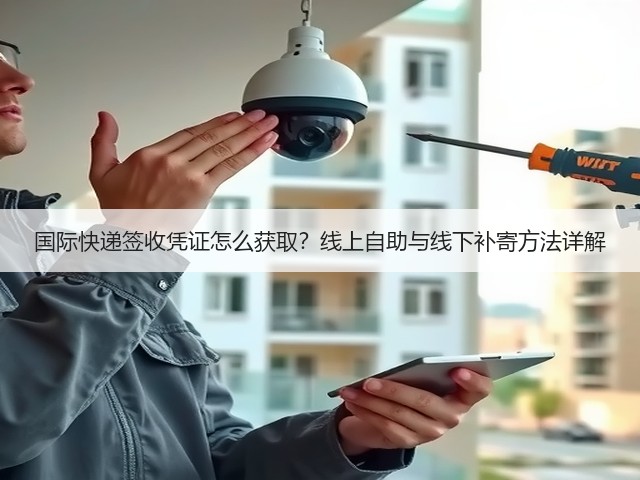 国际快递签收凭证怎么获取？线上自助与线下补寄方法详解(图2)