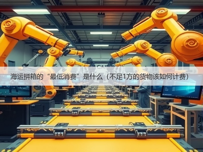 海运拼箱的“最低消费”是什么（不足1方的货物该如何计费）