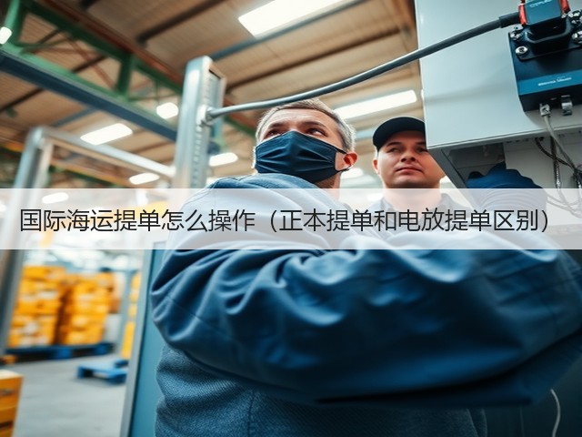 国际海运提单怎么操作(正本提单和电放提单区别)(图2) 国际海运提单怎么操作(正本提单和电放提单区别)(图2)