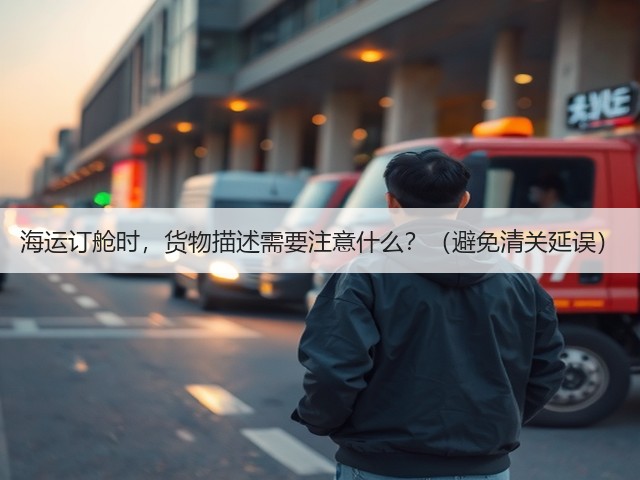 海运订舱时,货物描述需要注意什么?(避免清关延误)(图3) 海运订舱时,货物描述需要注意什么?(避免清关延误)(图3)
