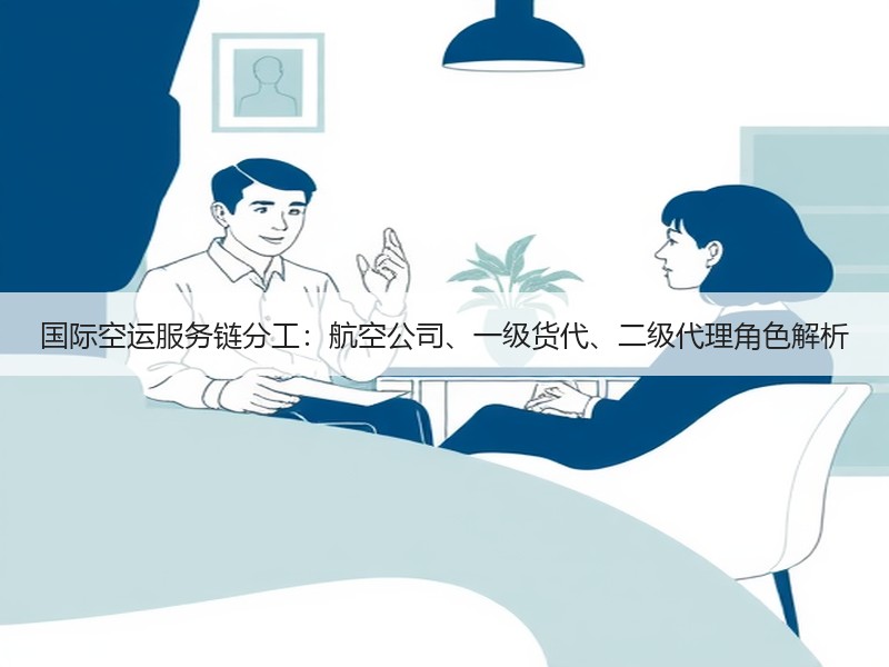 国际空运服务链分工：航空公司、一级货代、二级代理角色解析