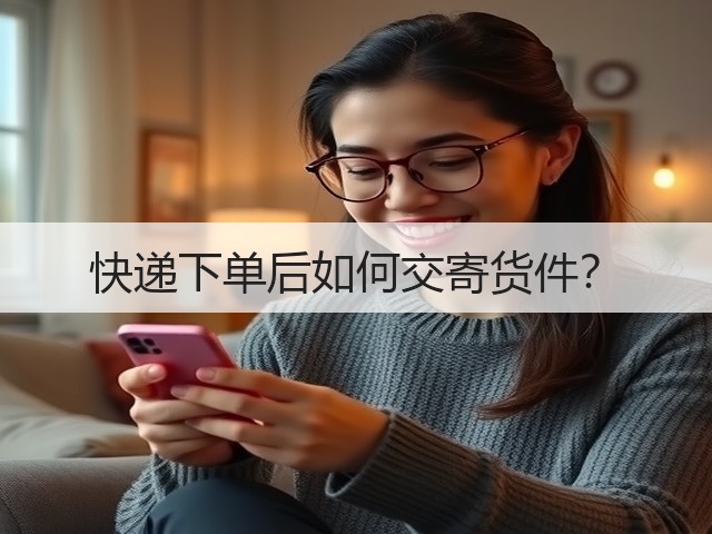 快递下单后如何交寄货件?(图3) 快递下单后如何交寄货件?(图3)