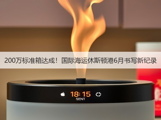 200万标准箱达成!国际海运休斯顿港6月书写新纪录(图2) 200万标准箱达成!国际海运休斯顿港6月书写新纪录(图2)