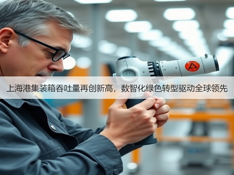 上海港集装箱吞吐量再创新高,数智化绿色转型驱动全球领先 上海港集装箱吞吐量再创新高,数智化绿色转型驱动全球领先