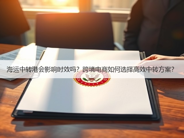海运中转港会影响时效吗？跨境电商如何选择高效中转方案？(图2)